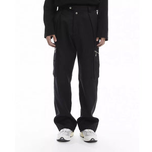 Dark Cyberpunk Pantsn Y2K