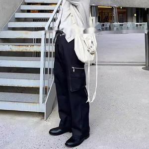 Dark Cyberpunk Pantsn Y2K