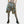 Dark Denim PU Leather Shorts