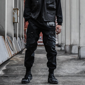 Dark Functional Cyberpunk Pants