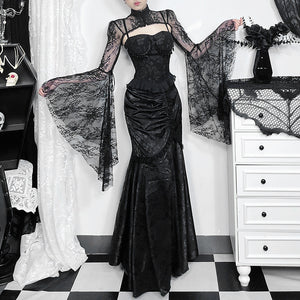Dark Gothic Long Skirt