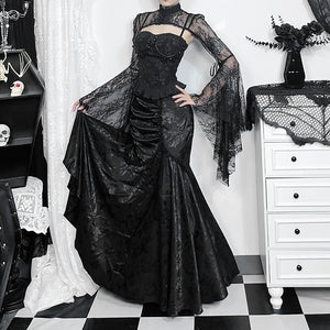 Dark Gothic Long Skirt