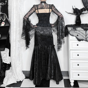 Dark Gothic Long Skirt