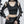 Dark Gothic Style Crop Top