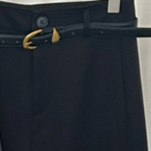 Dark Gray Baggy Suit Pants