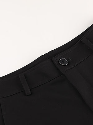 Dark Gray Baggy Suit Pants