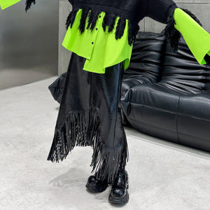 Dark Punk Black Goth Skirt