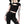 Dark Short Sleeve Crop Tops