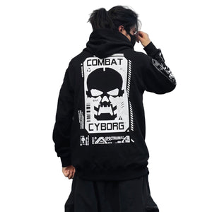 Dark Thickened Techwear Hoodie