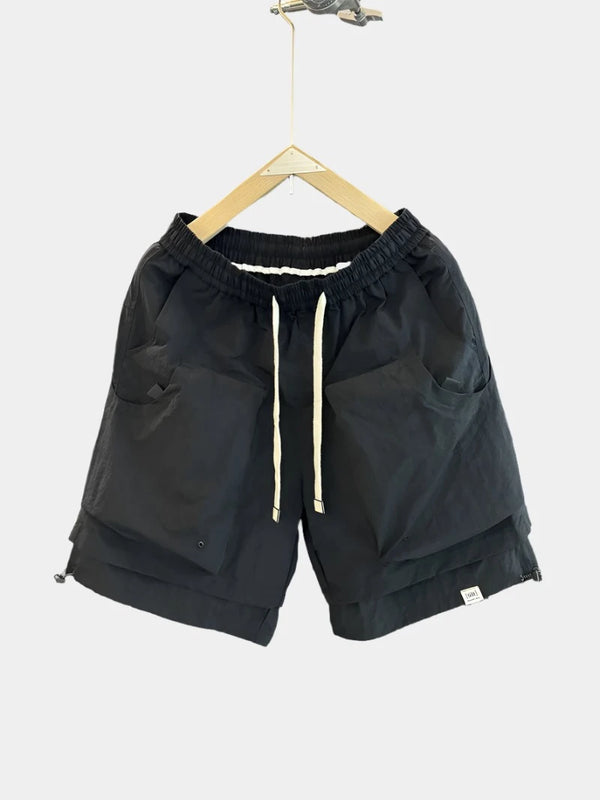 Dark Thin Quick Shorts