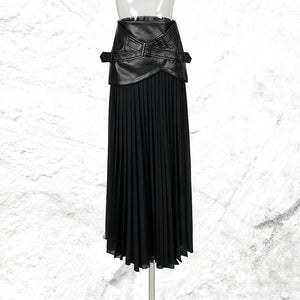 Dark Trendy Goth Skirt Women