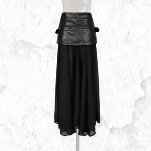 Dark Trendy Goth Skirt Women