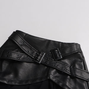 Dark Trendy Goth Skirt Women