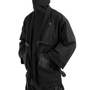 Darkwear Samurai Kimono - product view on white background