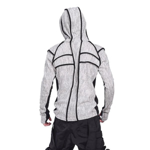 Deconstruct Slim Cyberpunk Hoodie