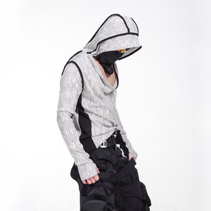 Deconstruct Slim Cyberpunk Hoodie