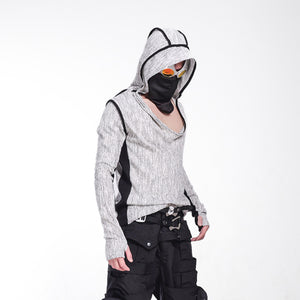 Deconstruct Slim Cyberpunk Hoodie