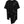 Black deconstructed mens t shirt with ribbon patchwork