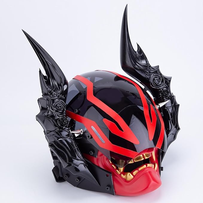 demon motorcycle helmets Demon Cyberpunk Helmet – Cyber Techwear