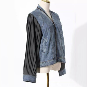 Denim Baseball Spring Jacket Women