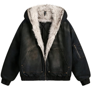 Denim Cotton-padded Women Jacket Spring