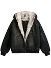 Denim Cotton-padded Women Jacket Spring