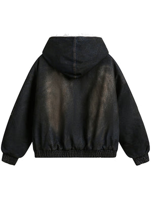 Denim Cotton-padded Women Jacket Spring