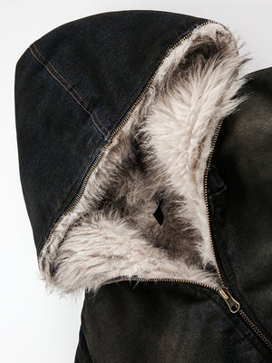 Denim Cotton-padded Women Jacket Spring