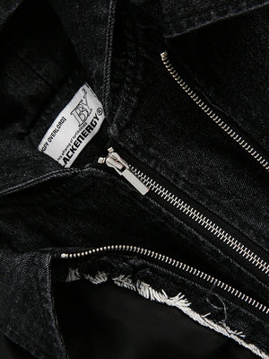 Denim Patchwork Spring Jacket Women