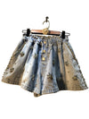 Denim Short Skirt Y2K