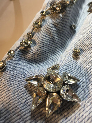 Denim Short Skirt Y2K