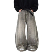 Denim Straight Machete Y2K Jeans