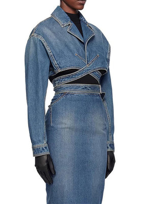 Denim Streetwear Jacket Women Spring