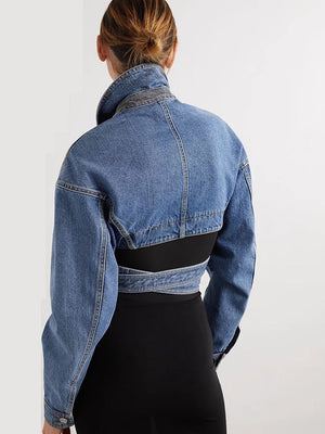 Denim Streetwear Jacket Women Spring