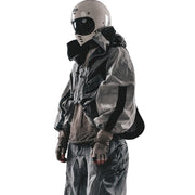 Veste cyberpunk déconstructionniste