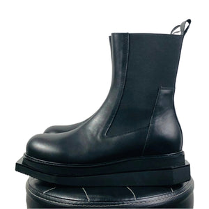 Designer Black Boots Men
