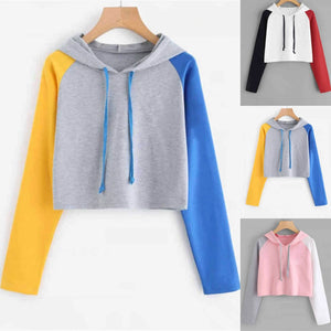 Designer Cropped Hoodie