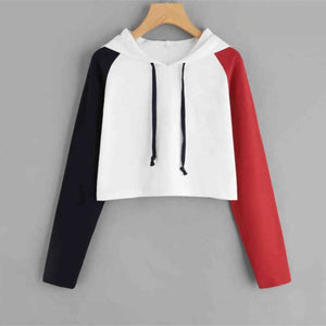Designer Cropped Hoodie