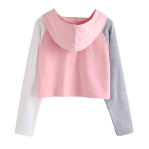 Designer Cropped Hoodie