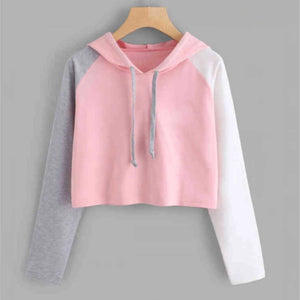 Designer Cropped Hoodie