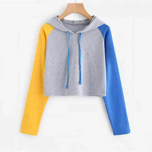 Designer Cropped Hoodie