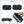 Detachable techwear coin holder bag in combination sets