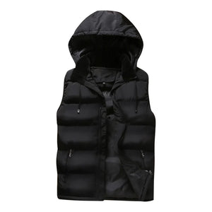 Detachable Hat Cargo Vest