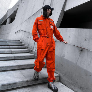Detachable Techwear Jumpsuit in multiple colourways — dark techwear streetwear, view 4 of 8