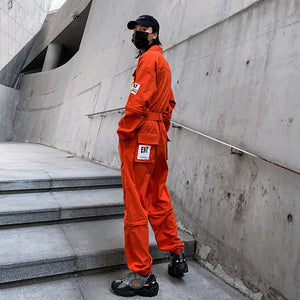 Detachable Techwear Jumpsuit in multiple colourways — dark techwear streetwear, view 5 of 8