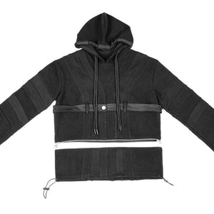 Detachable Zippers Techwear Hoodie