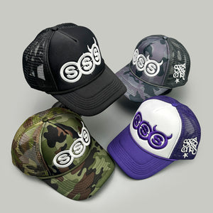 Devil Horns Embroidery Y2K Hats