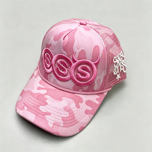 Devil Horns Embroidery Y2K Hats