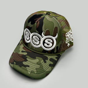 Devil Horns Embroidery Y2K Hats