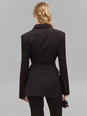 Diagonal Women Jacket Spring Suit